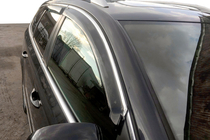 Volkswagen Passat B6 2006-2012 Windabweiser mit Chromleisten SW (4 Stk, HIC) Foto 7