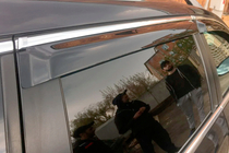 Volkswagen Passat B6 2006-2012 Windabweiser mit Chromleisten SW (4 Stk, HIC) Foto 10