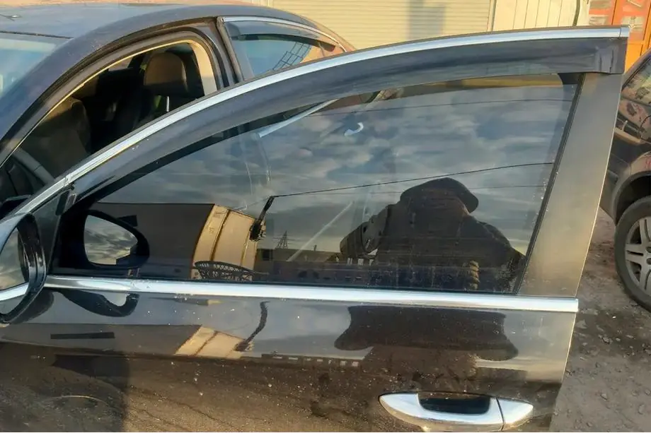 Volkswagen Passat B7 2012-2015 Windabweiser mit Chromleisten SW (4 Stk, EU, HIC) Foto 4