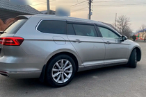 Volkswagen Passat B8 2015-2023 Windabweiser mit Chromleisten Variant (4 Stk, HIC) Foto 2