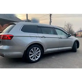Windabweiser mit Chromleisten Variant (4 Stk, HIC) Volkswagen Passat B8 2015-2023 Foto 2