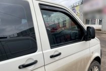 Volkswagen T5 2010-2015 Windabweiser zum Einstecken (2 Stk, HIC) Foto 9