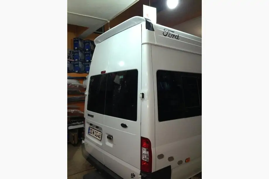 Ford Transit 2000–2014 Anatomic Dachspoiler hoch (grundiert zum Lackieren) Image