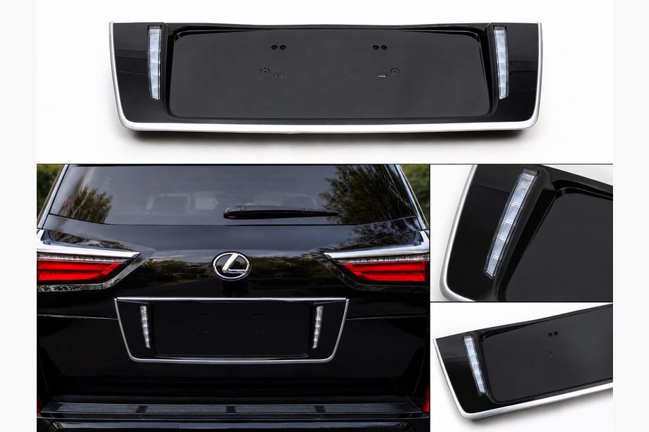 Lexus LX570/450d 2008-2022 Hintere LED-Kennzeichenhalterung (2007-2023) Image