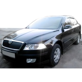 Windabweiser Liftback (4 Stk, HIC) Skoda Octavia II A5 2010-2013 Foto 1
