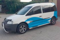 Volkswagen Caddy 2010-2015 Windabweiser (2 Stk, HIC) Foto 11