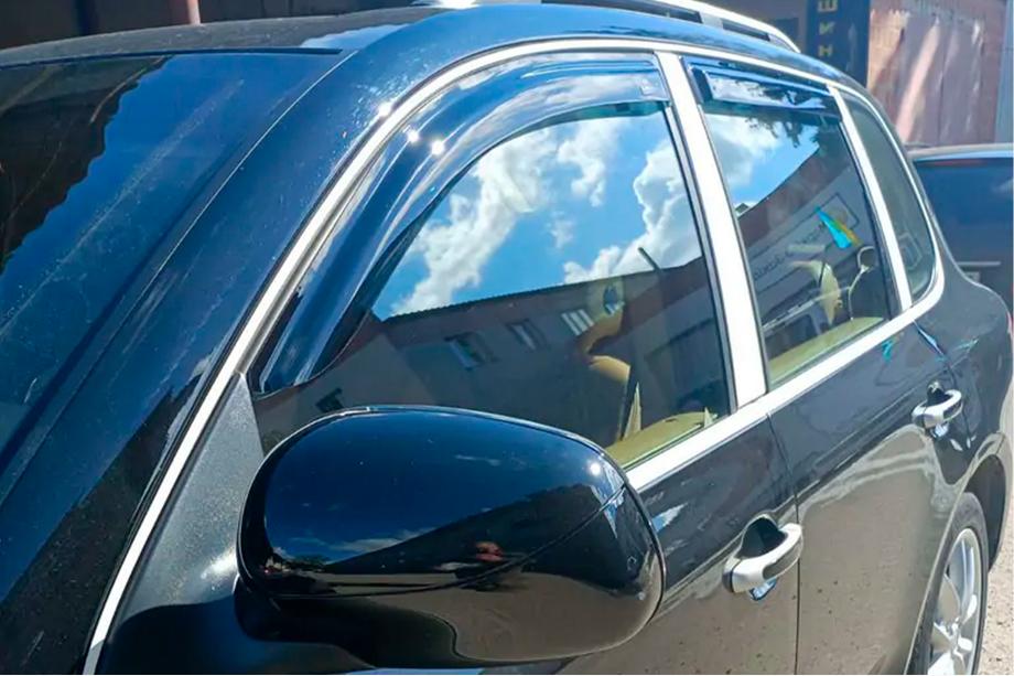 Porsche Cayenne 2003–2010 Windabweiser (4 Stk, HIC) Image