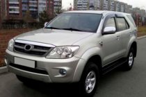 Toyota Fortuner 2006-2015 Windabweiser (4 Stk, HIC) Foto 1