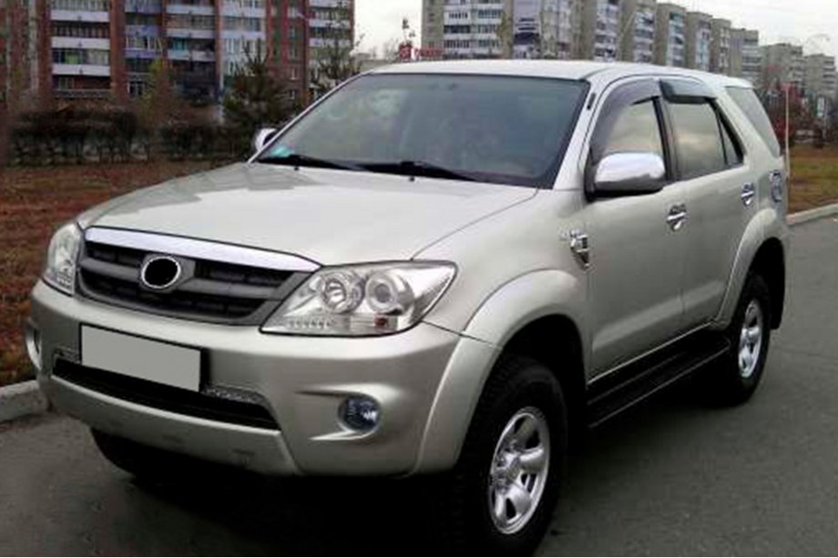 Toyota Fortuner 2006-2015 Windabweiser (4 Stk, HIC) Image