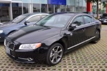 Volvo S80 2006-2016 Windabweiser mit Chromleisten (4 Stk, HIC) Foto 2