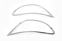 BMW 7 Series E65/66 2001-2008 Rückleuchten Abdeckungen Chrom (2 Stk., ABS) Foto 3