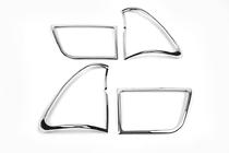 BMW X5 E53 1999–2006 Chrom Rückleuchten Abdeckungen (Kunststoff) Foto 4