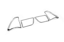 BMW X5 E53 1999–2006 Chrom Rückleuchten Abdeckungen (Kunststoff) Foto 3