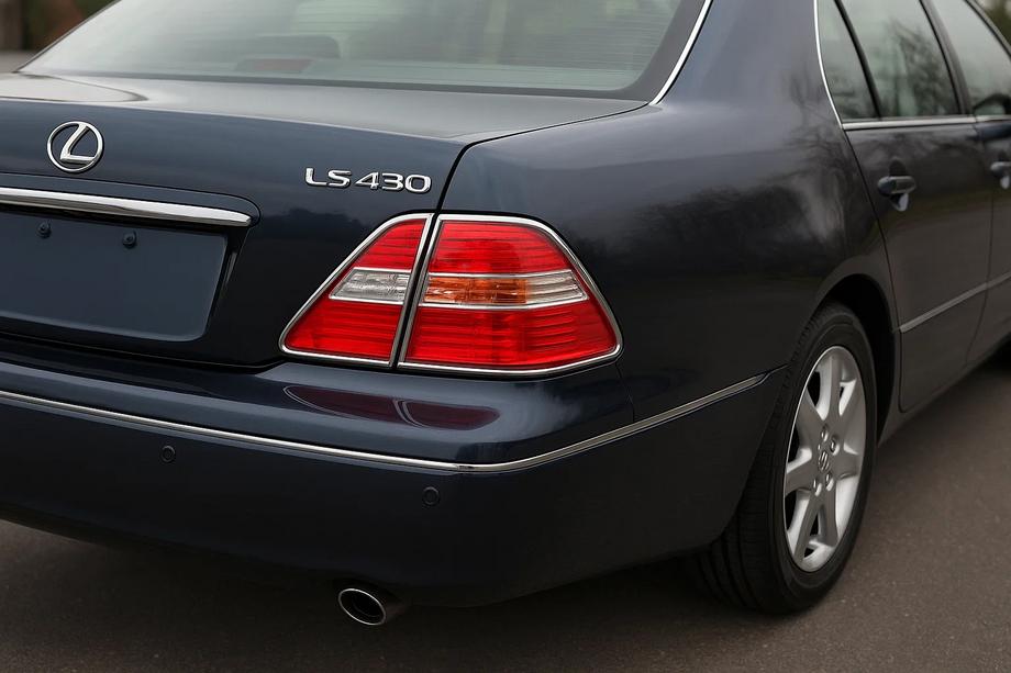 Lexus LS 2001-2006 Chrom Blenden für Rückleuchten (2 Stk., Kunststoff) Image