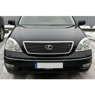 Scheinwerfer Abdeckungen Chrom (2 Stk., Kunststoff) Lexus LS 2001-2006 Foto 1