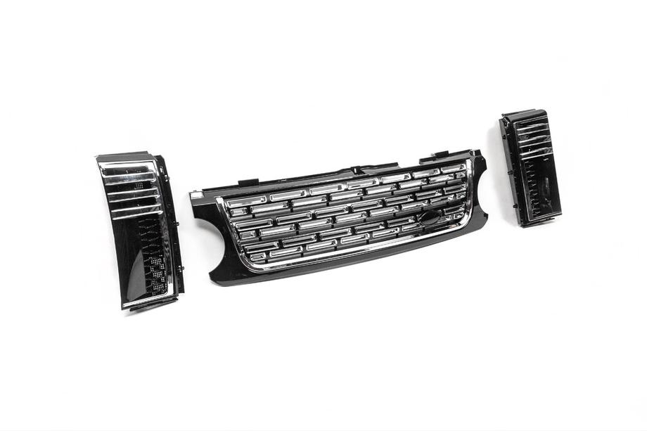 Range Rover III L322 2002-2012 Frontgrill und Kiemen im Autobiography Stil (für 2005-2009) Foto 1