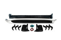 Toyota Land Cruiser 200 2007-2021 Seitenschweller mit LED (Design 2015-2020) Weiß Foto 9