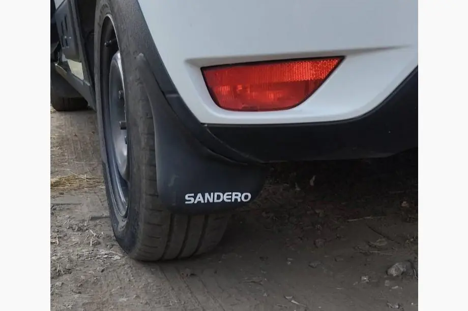 Renault Sandero 2013-2022 Hintere Schmutzfaenger (2 Stk.) Foto 3