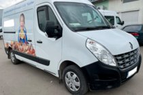 Nissan NV400 2010-2024 Windabweiser zum Einstecken (2 Stk, HIC) Foto 5