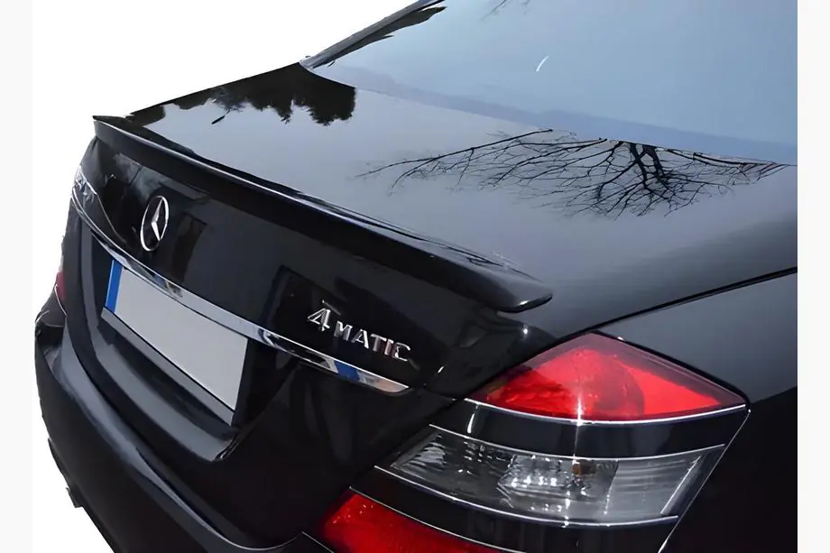 Mercedes S-class W221 2005-2013 Heckspoiler (ABS, grundiert) Foto 1