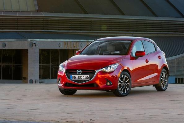Der kompakte Fünftürer des Mazda 2