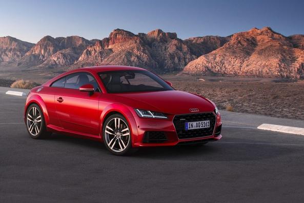 Das aktualisierte Modell Audi TT Coupe