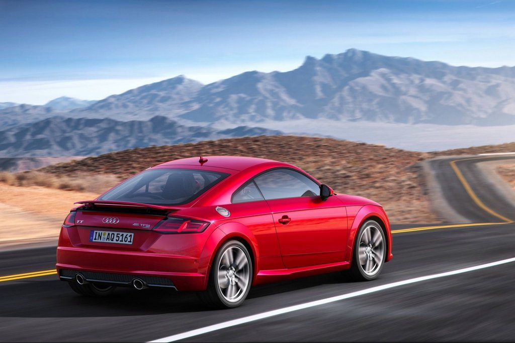Das aktualisierte Modell Audi TT Coupe