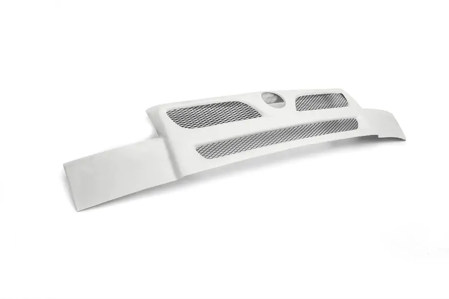 Volkswagen T4 Caravelle/Multivan 1990–2003 Frontspoiler für Kühlergrill (gerade Front, grundiert zum Lackieren) Image