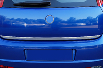 Fiat Punto Grande/EVO 2006-2018 Kofferraumleiste Edelstahl Foto 1