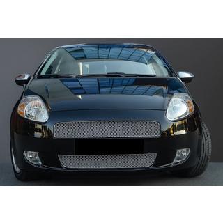 Kühlergrill Abdeckungen (2-tlg., Edelstahl) Fiat Punto Grande/EVO 2006-2018 Foto 1