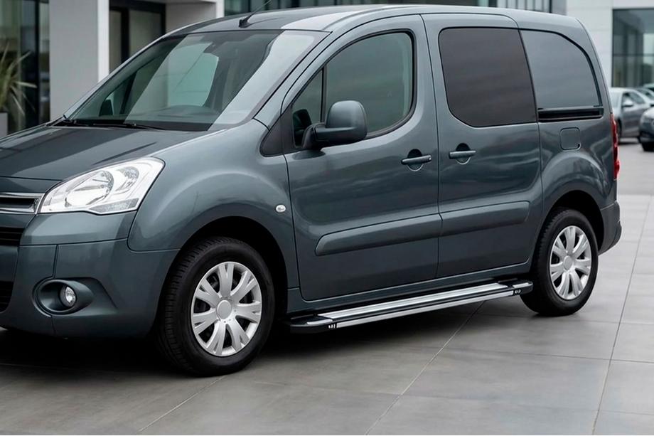 Peugeot Partner Tepee 2008-2018 Trittbretter Rainbow (2 Stk., Alu) Image