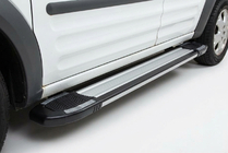 Ford Connect 2006–2009 Trittbretter Rainbow (2 Stk., Alu) Standardbasis Foto 1