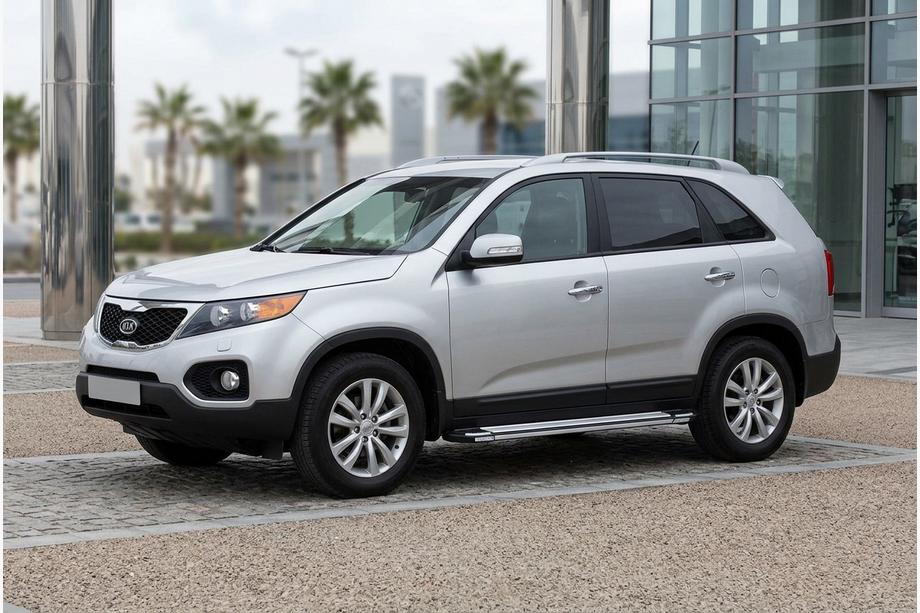 Kia Sorento II XM 2009-2014 Trittbretter Rainbow (2 Stk., Alu) Image