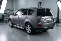 Mitsubishi Outlander 2006-2012 Trittbretter Rainbow (2 Stk., Alu) Foto 1
