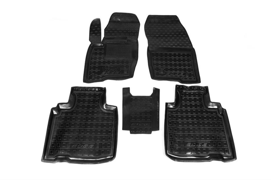 Ford Edge 2014-2024 Gummimatten mit Rand 2016+ (Autogumm) Image