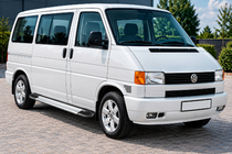 Volkswagen T4 Caravelle/Multivan 1990–2003 Trittbretter Rainbow (2 Stk., Alu) Kurzer Radstand Foto 1