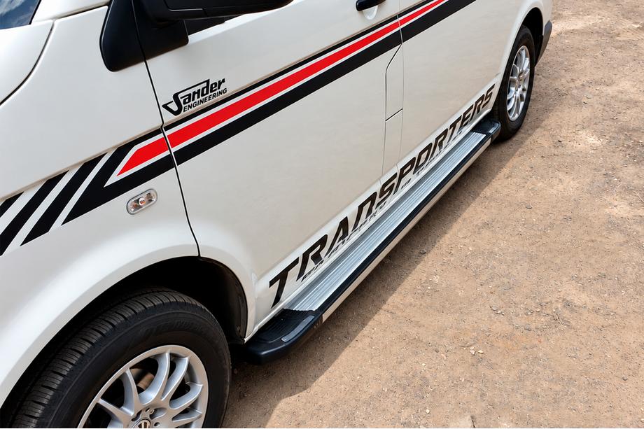 Volkswagen T5 2010-2015 Trittbretter Rainbow (2 Stk., Alu) Langer Radstand Image