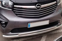 Opel Vivaro 2015-2019 Frontschutzbügel ST014 (Edelstahl) d60/60 Foto 4