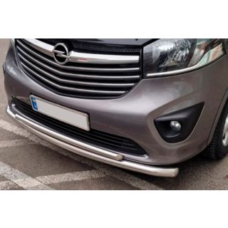 Frontschutzbügel ST014 (Edelstahl) Opel Vivaro 2015-2019 Foto 3