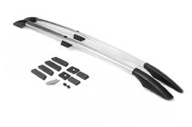 Toyota Land Cruiser Prado 150 2009-2023 Dachreling türkisches Design (Chrom, 2 Stk) Kunststoff-Fuesse Foto 8
