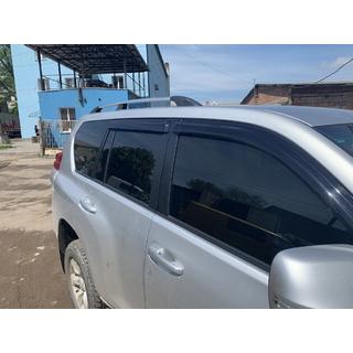 Dachreling türkisches Design (Chrom, 2 Stk) Toyota Land Cruiser Prado 150 2009-2023 Foto 2