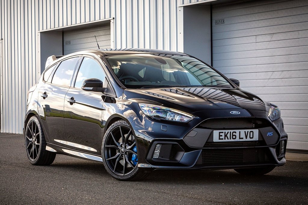 Übersicht aufgeladenen die Fließheck-Version des Ford Focus RS