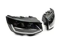 Volkswagen T6 2015-2024 Vorder-Scheinwerfer mit LED-Tagfahrlicht Schwarz (2015-2019, 2 Stk.) Foto 5