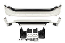 Toyota Land Cruiser Prado 150 2009-2023 Stoßstangenschutz vorne und hinten Executive (2017-) Weiß Foto 1