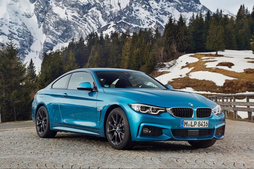Das zweitürige Coupé des BMW 4-Series