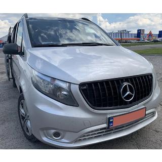 Frontgrill GT Panamericana Schwarz (2014-2023 für Vito W447) Mercedes Vito/V-class W447 2014- Foto 1