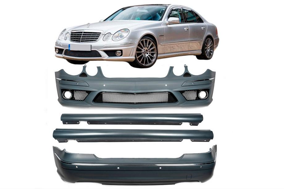Mercedes E-class W211 2002-2009 Bodykit Satz (AMG E63) Image
