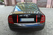 Skoda Superb 2001-2009 Kofferraumleiste Edelstahl Foto 1