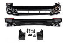 Toyota Land Cruiser Prado 150 2009-2023 Stoßstangenabdeckungen vorne und hinten Modelista V3-LED (2017-) Foto 2
