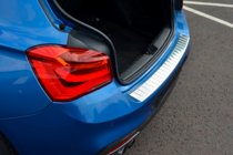 Ford Fiesta 2017- Heckstoßstangenabdeckung OmsaLine (Edelstahl) Foto 1